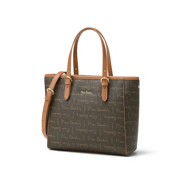 PIERRE CARDIN PVC Tote