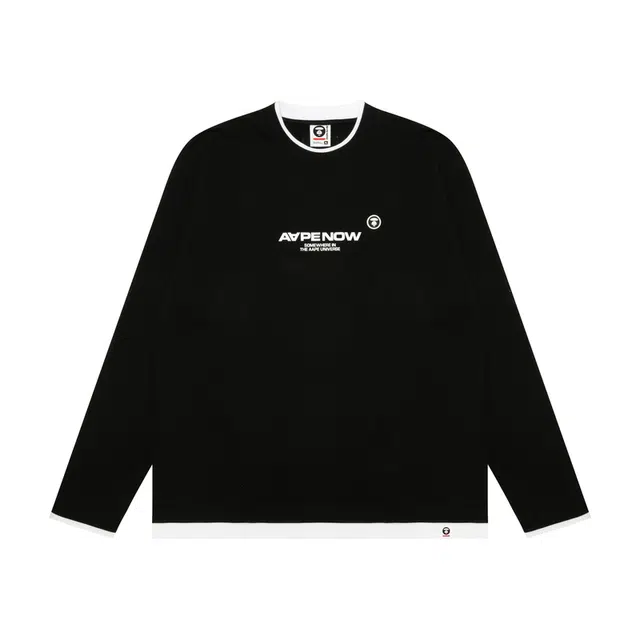 Aape Long Sleeve T-Shirt Black