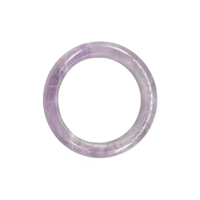 迈奇的礼物 梦幻薰衣草浅色 好运天然 紫水晶 手镯 女款