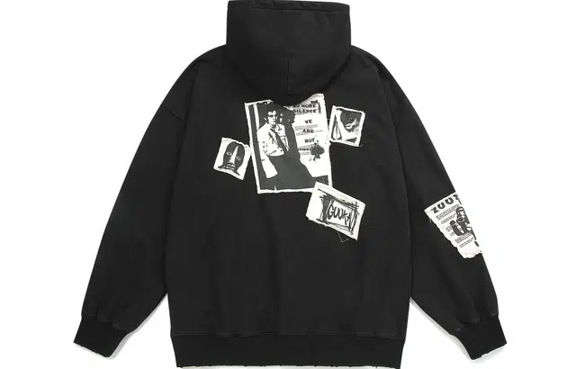 Guuka Hoodie Black