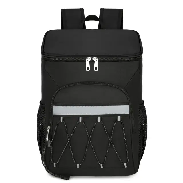 恒源祥 保温包大容量户外野餐背包多功能防泼水 牛津布 双肩包 男女同款情侣款 多色