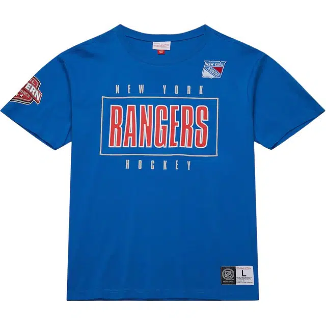 Mitchell Ness x NHL Royal New York Rangers Team OG 2.0 Premium T