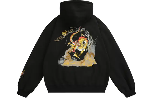 Guuka Dragon Series Hoodie Black