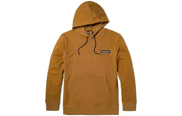 Timberland Logo Hoodie Wheat