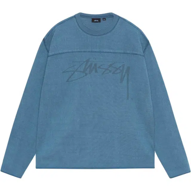 Stussy Football Crew Pigment Dyed