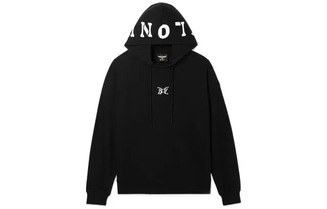 Boy London Skull Print Hoodie Black