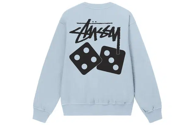 Stussy SS23 Dice Pigment Dyed Crew
