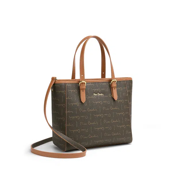 PIERRE CARDIN PVC Tote