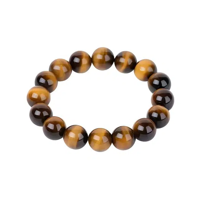 媚之吻 简约名族风时尚霸气吉祥礼 虎眼石 玉石手串 男女同款情侣款