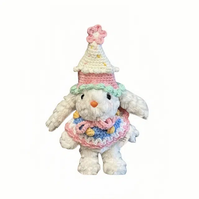 BLUE WHITE CASTLE 18cm