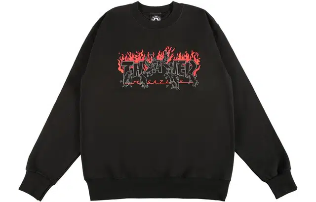 Thrasher Crows Flame Pullover