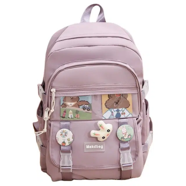 恒源祥 校园旅行 帆布 双肩包 常规 男女同款情侣款 多色