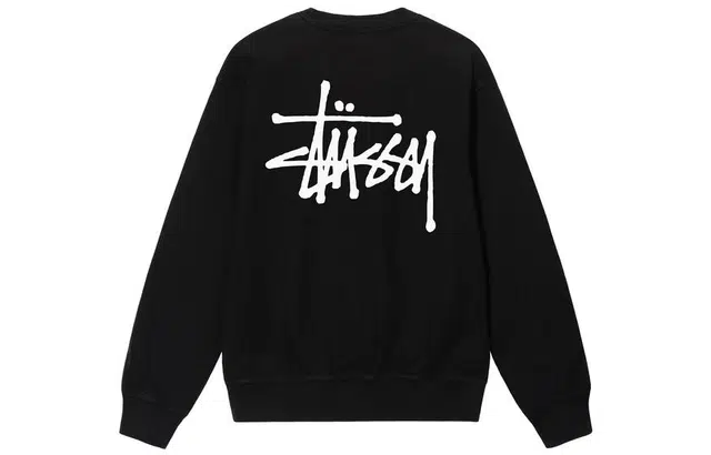 Stussy Basic Stssy Pigment Dyed Crew Logo