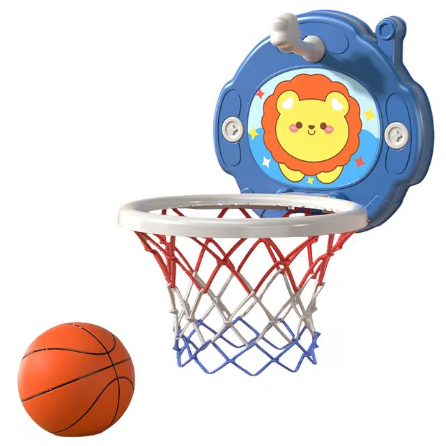 古欧 卡通家用篮球架 室内投篮框 智能计数竞技游戏 亲子互动 运动健身 早教益智玩具