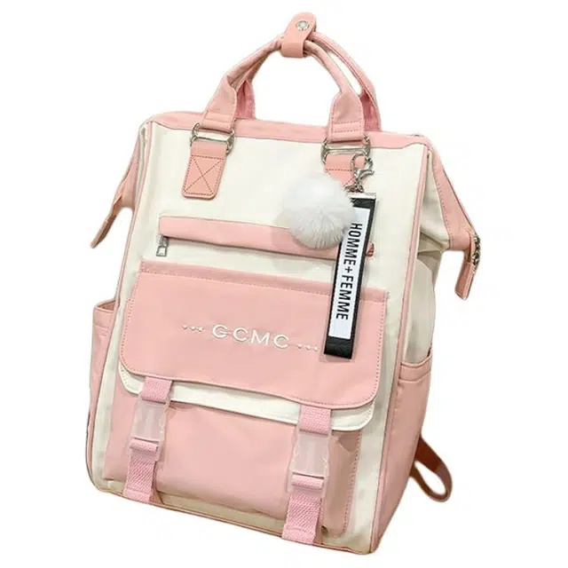 恒源祥 森系日系 尼龙 双肩包 常规 男女同款情侣款 多色