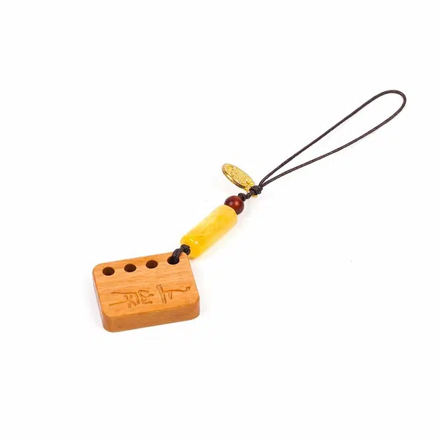 天纵 新中式国潮创意幸运助学业事业锦鲤上岸 事业有成 盘玩包挂手工国风好运 芭比檀香 把件 男女同款情侣款