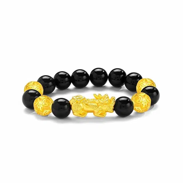 周纪福 四季有钱貔貅 霸气手饰#好运 玉髓 手串 男女同款情侣款