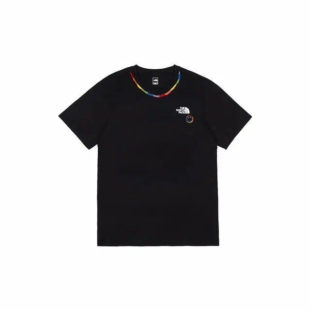 The North Face Embroidered Crew Tee Black