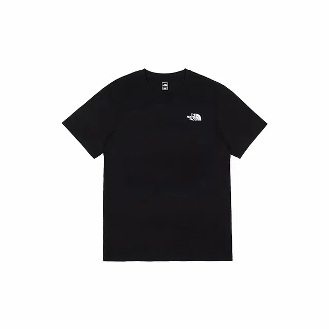 The North Face Embroidered Crew Tee Black