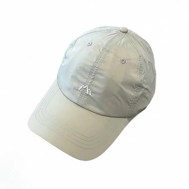 优莲茵 韩版纯色简约速干休闲百搭小山薄款遮阳防晒夏天户外运动太阳帽 大头围可调节薄款透气 涤纶 鸭舌帽 男女同款情侣款