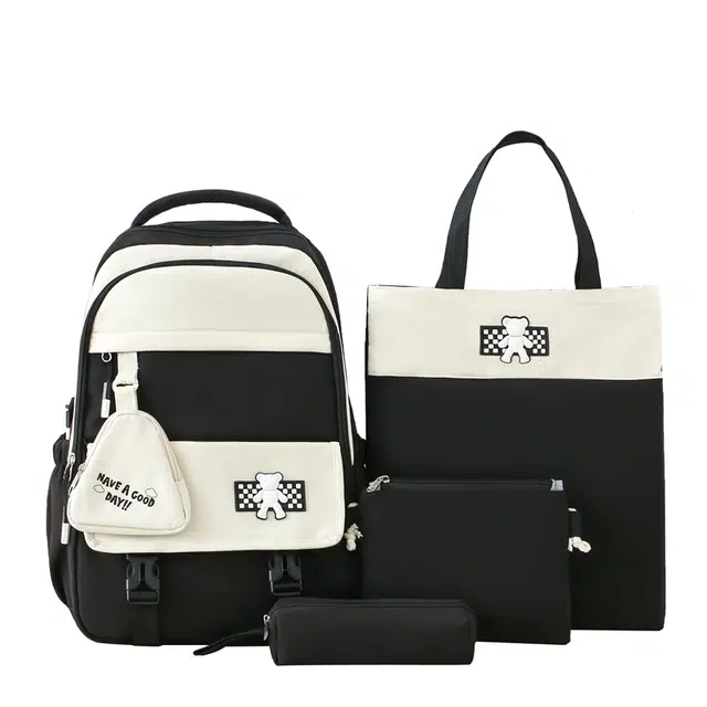 彤彤兔 书包小清新甜美休闲 尼龙 组合装 女款 多色