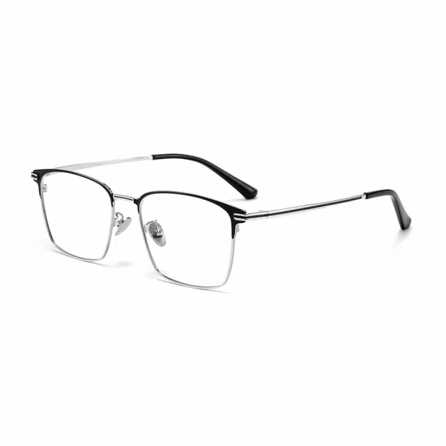 苍木优品 超轻纯钛斯文半框防蓝光近视网上专业配散光痞帅框架 功能性眼镜 儿童款