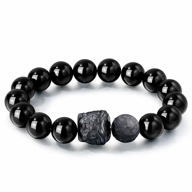 【时来运转】 九隆古 鸿运福禄醒狮转运珠 单圈仙气轻奢小众 新中式国潮复古小众设计#好运 檀木 木作手串 男女同款情侣款