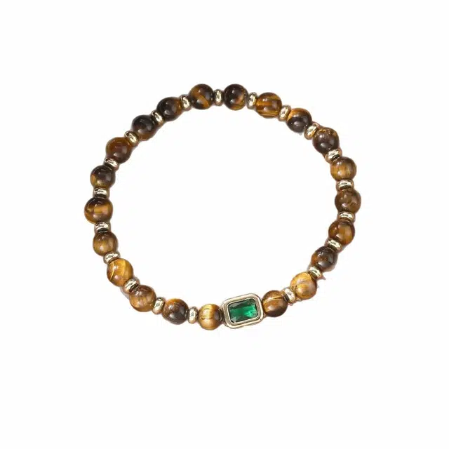 【财源广进】 指尖瑰宝 招财纳福诸事顺利一夜暴富增强气场能量满满转运#好运 虎眼石 手串 男女同款情侣款