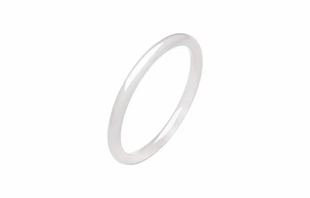 周六福 国风白月光叮当荔枝冻新中式#好运 玉髓 手镯 女款