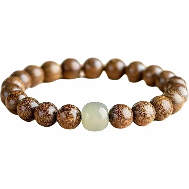 福柚 转运珠串珠 金丝檀木 手串 男女同款情侣款