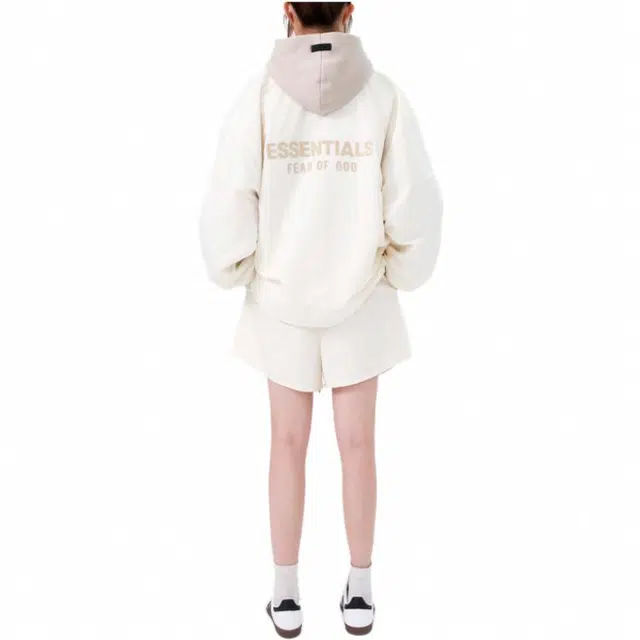 Fear of God Essentials FW23 Running Short Cloud Dancer