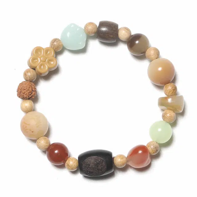 【顺 丰包邮】 絮物 国潮新中式轻奢高级感文玩盘玩佛珠念珠学生党必备平价#好运 菩提子/菩提籽 手串 男女同款情侣款