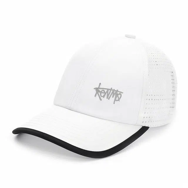 肯默 轻盈透气网眼 遮阳防晒  魔术贴可调节头围 棉 鸭舌帽 男女同款情侣款