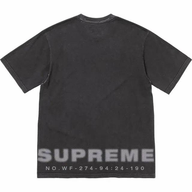 Supreme FW24 WEEK6 Discharge SS Top logoT