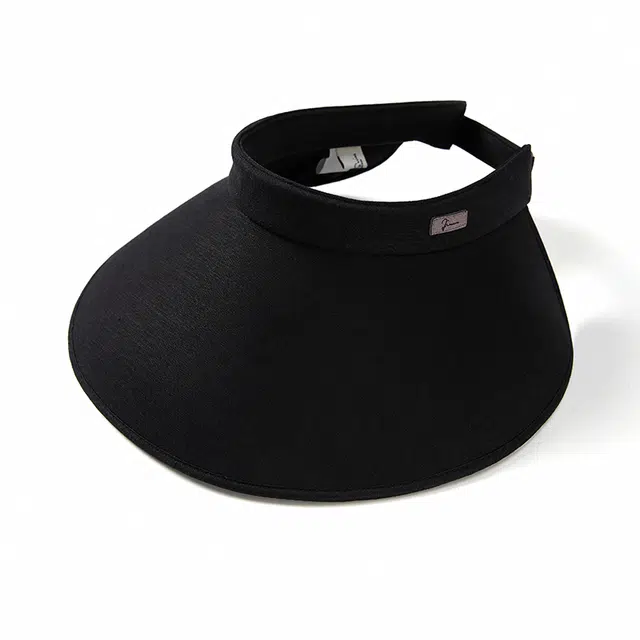 玖慕 空顶透气遮阳大头围大檐防紫外线 亚麻 防晒帽 男款