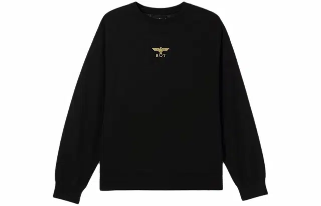 Boy London SS24 Gold Foil Crewneck Sweatshirt