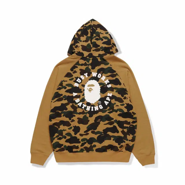 Bape x 马思唯 Camo Crystal Stone Hoodie