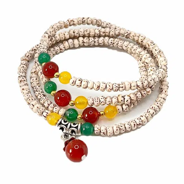 亮尊 新中式国潮盘玩清醒风多圈#好运 星月菩提 手串 男女同款情侣款