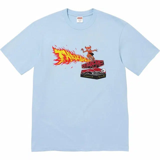Supreme x THRASHER Back Tail Tee