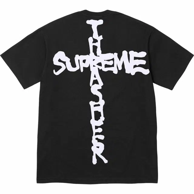 Supreme x THRASHER FW24 WEEK6 Cross Tee logoT