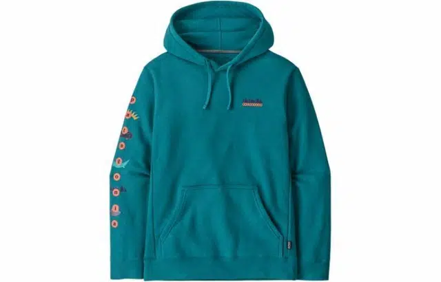 patagonia Fitz Roy Wild Uprisal Hoody Logo