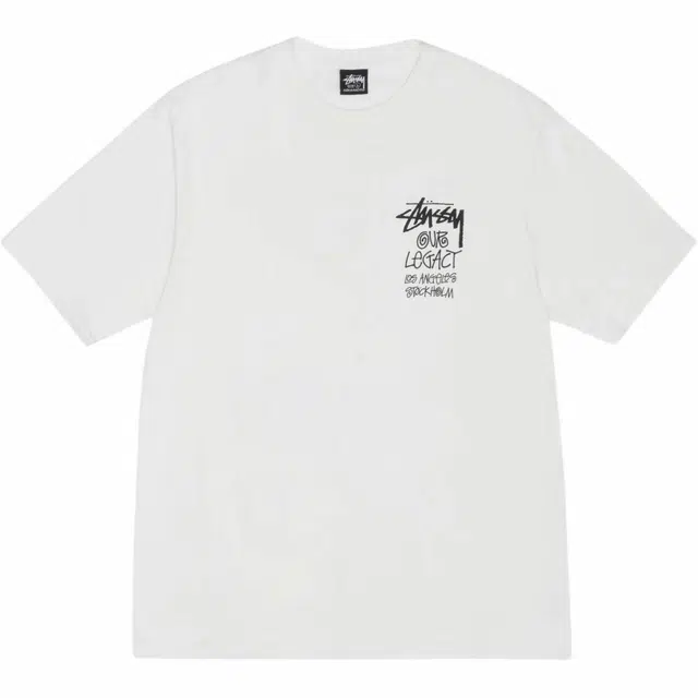 Stussy x OUR LEGACY 8 Ball Yin Yang Tee