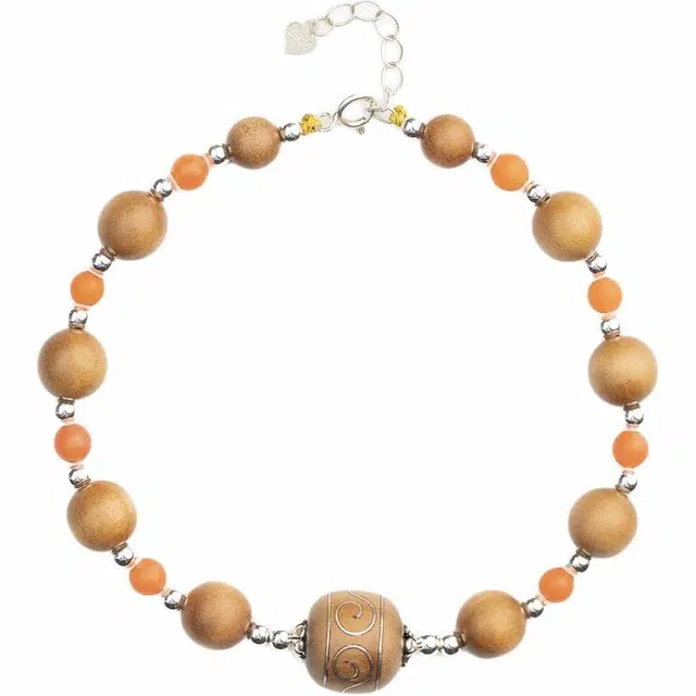 仙源 事事顺利 国潮新中式国风招财纳福转运珠前程似锦#好运 檀木 木作手串 男女同款情侣款