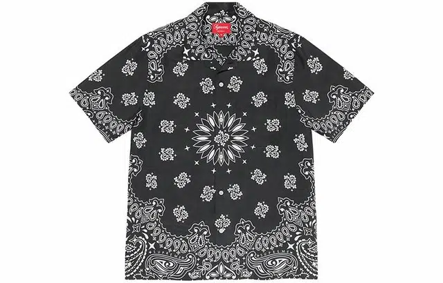 Supreme Bandana Silk Shirt