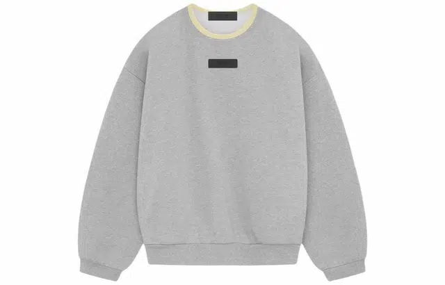 Fear of God Essentials SS24 drop2 Crewneck Sweatshirt Light Heather Grey