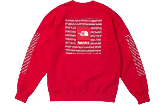 Supreme x The North Face Crewneck