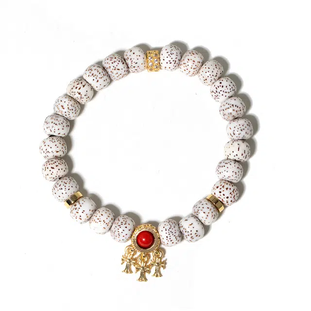 三宝臻藏 中式简约国朝设计 星月菩提 手串 男女同款情侣款