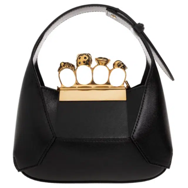 Alexander McQueen Jewelled Hobo Bag