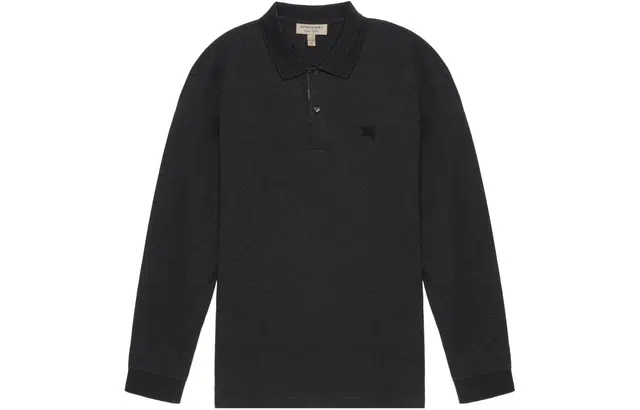 Burberry Polo Shirt Dark Grey