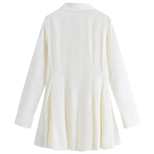 艾莱依 凉感原纱修身户外运动防晒长袖连衣裙 女款